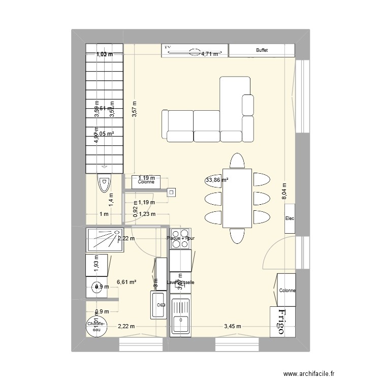 PERSO. Plan de 31 pièces et 308 m2