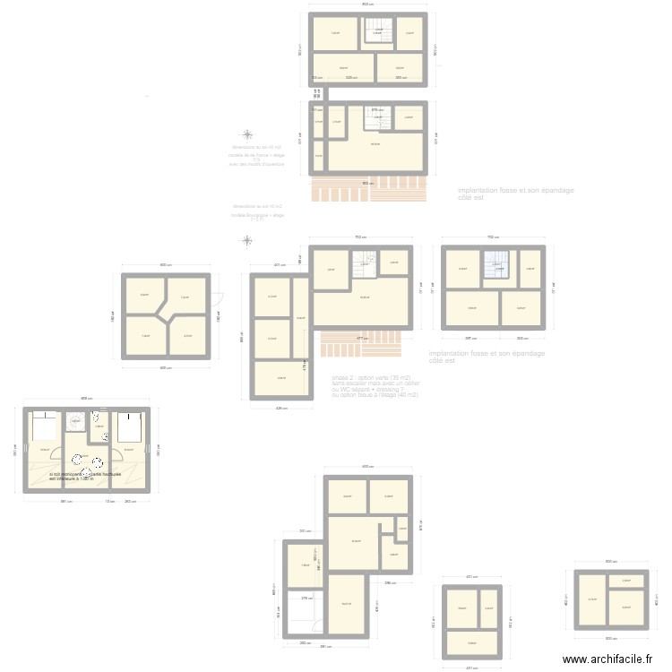 martine der. Plan de 93 pièces et 628 m2