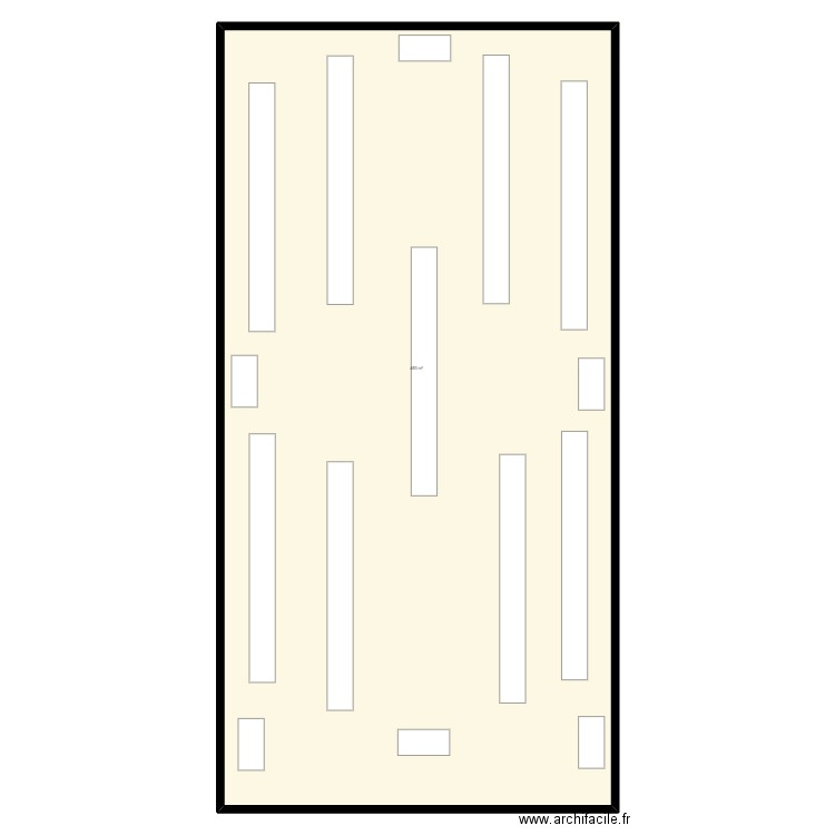MFF2024. Plan de 1 pièce et 450 m2
