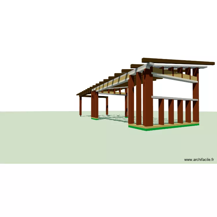 structure veranda yannick. Plan de structure veranda yannick. Plan de