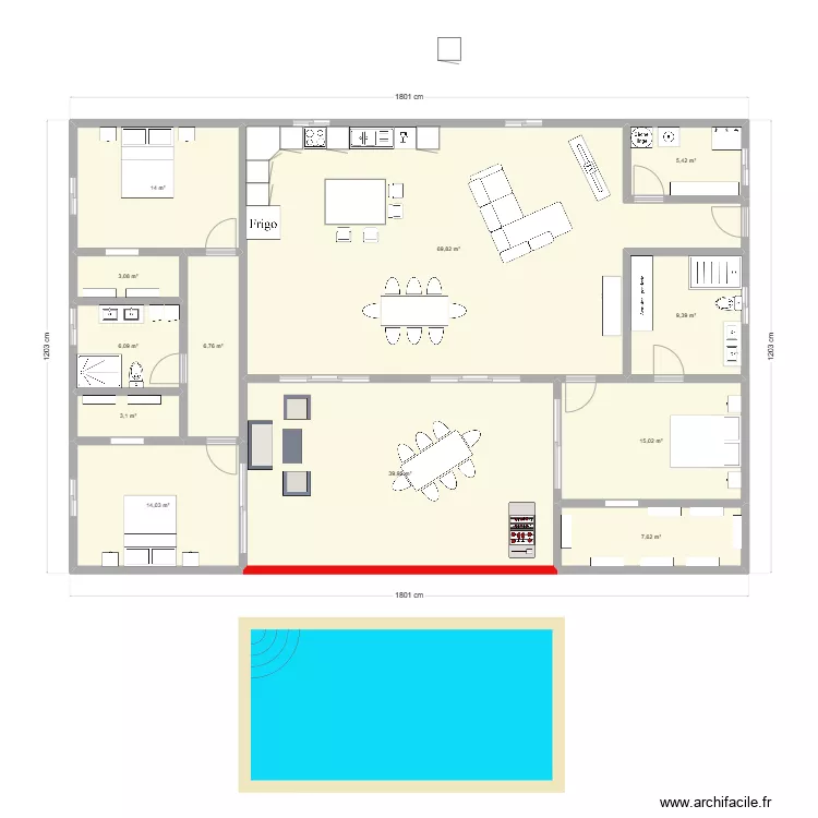 Maison perso. Plan de Maison perso. Plan de