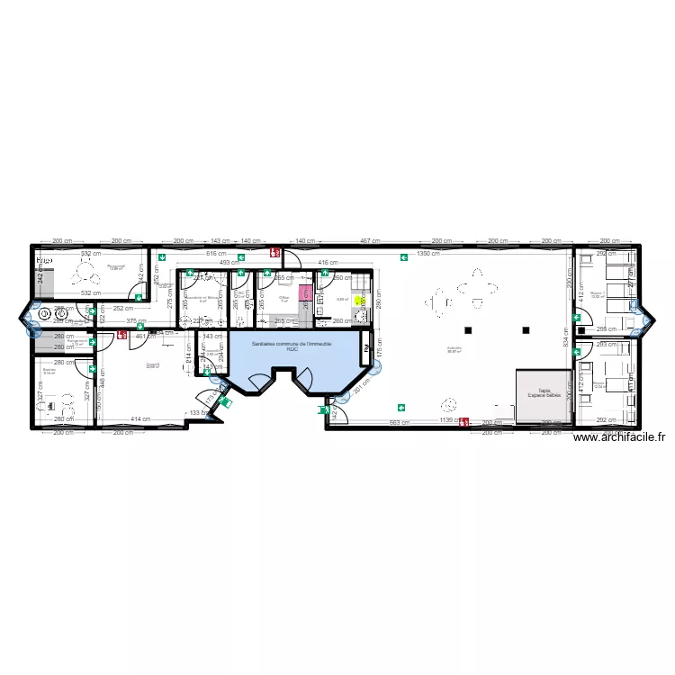 St Michel/Orge 23 Rosi&egrave;res - S&eacute;curit&eacute; Incendie. Plan de 