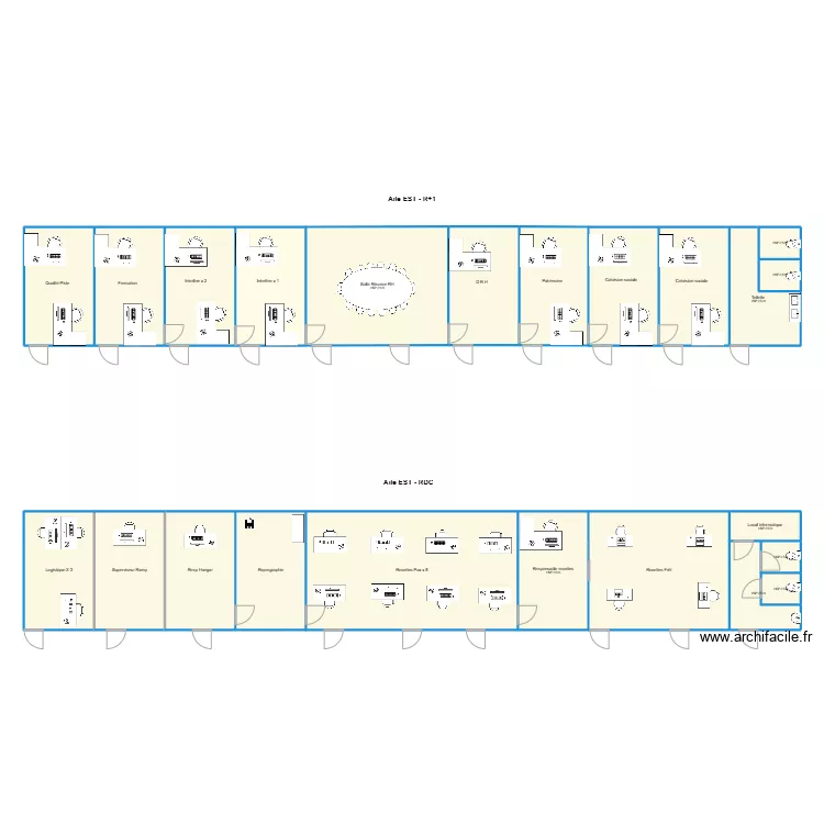 Recettes - RH. Plan de 