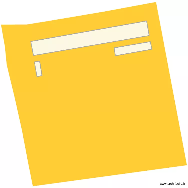 Atelier. Plan de 3  et 1835 m²