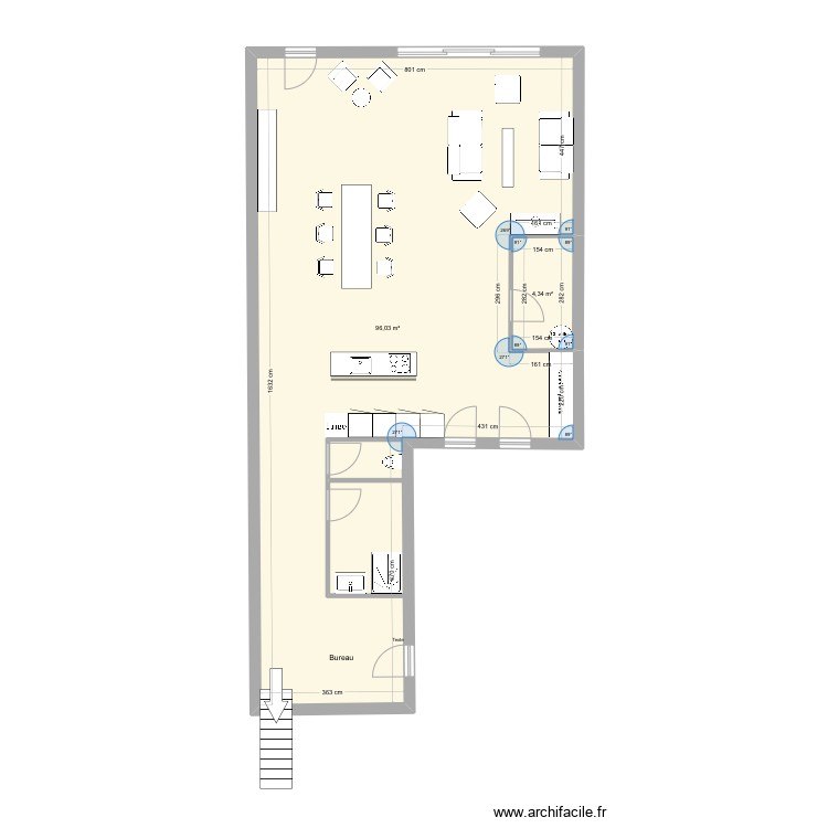 Mouillepied. Plan de 0 pièce et 0 m2