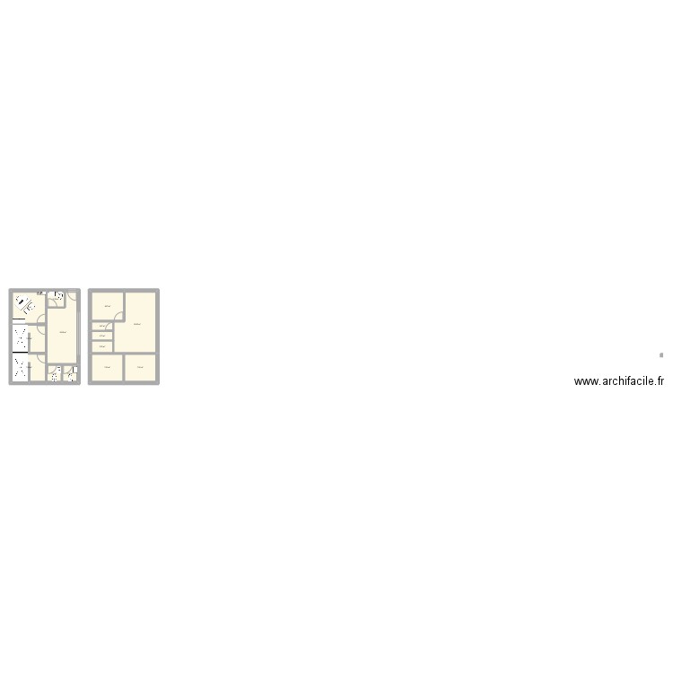 club house. Plan de 14 pièces et 96 m2