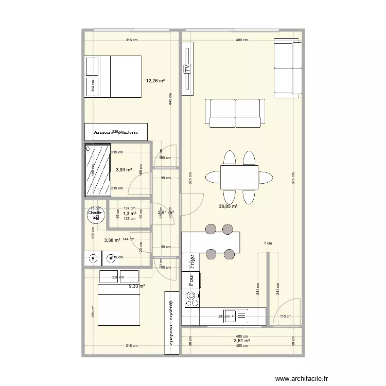 Plan Galinou Ben v2. Plan de 