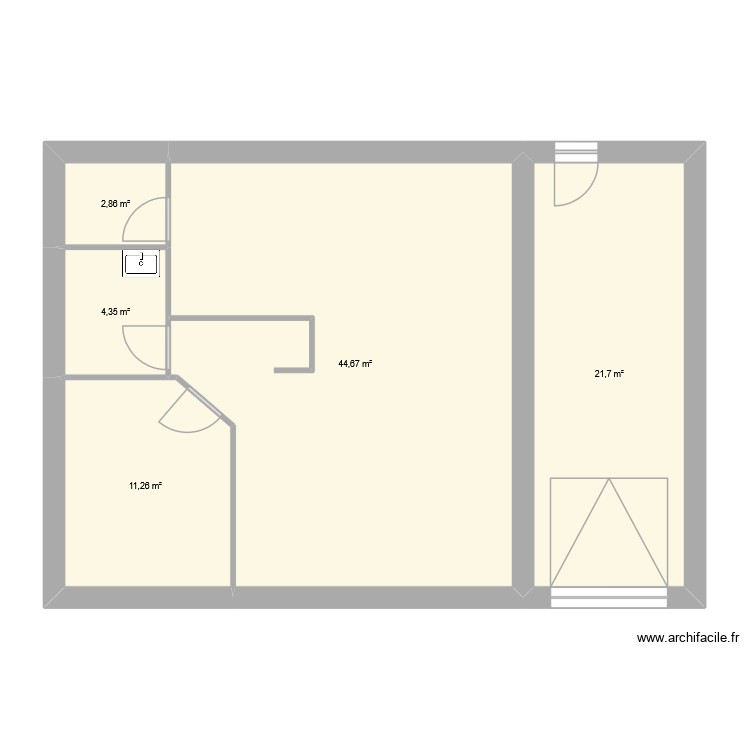 HOME. Plan de 0 pièce et 0 m2