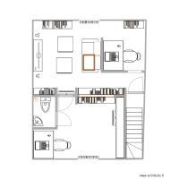 2 bureaux meubles neufs + existants encastrés