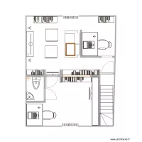 2 bureaux meubles neufs + existants encastr&eacute;s