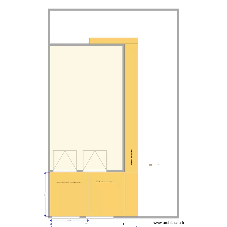PASCAL Patrick. Plan de 1  et 96 m²