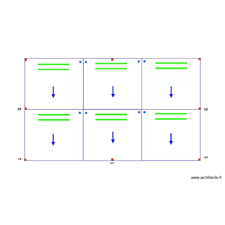 Pottier Cascais. Plan de 