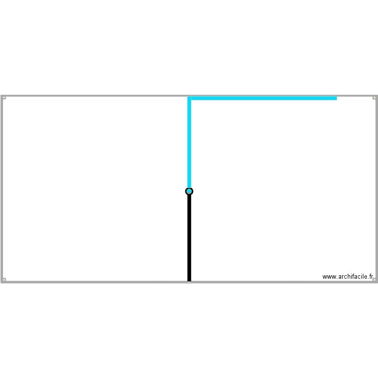 maison. Plan de 4 pièces et 49 m2