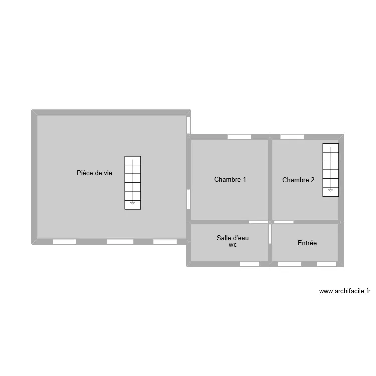 Bonlarron ye. Plan de 5 et 30 m² Bonlarron ye. Plan de 5 et 30 m²