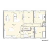 plan maison dimension reelle