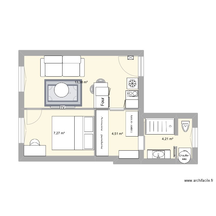 Abbé greg modif 5. Plan de 0 pièce et 0 m2