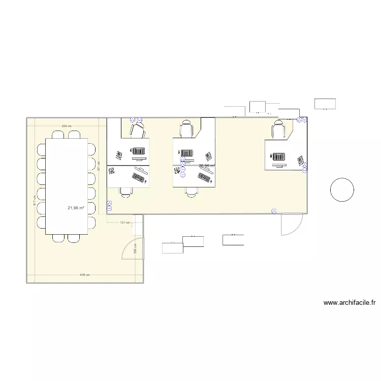 ESPACE DE TRAVAIL  3. Plan de 