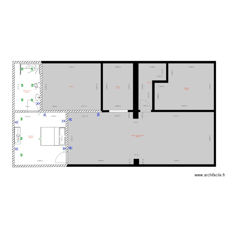 appartement Nath. Plan de 0 pièce et 0 m2