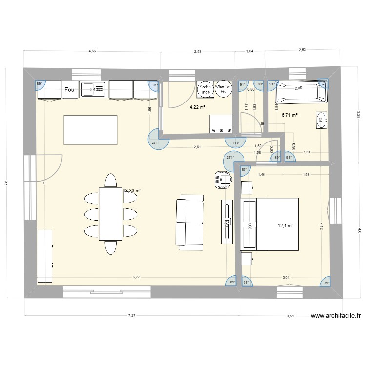 plan océane. Plan de 0 pièce et 0 m2