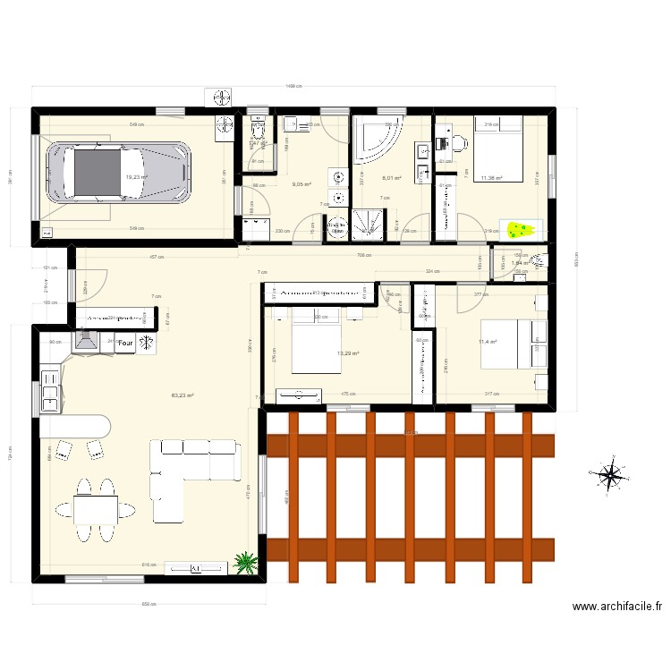 plan 5. Plan de 0 pièce et 0 m2