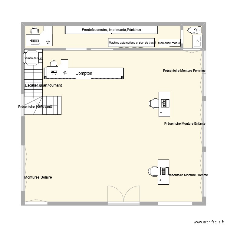 magasin_stage. Plan de 0 pièce et 0 m2
