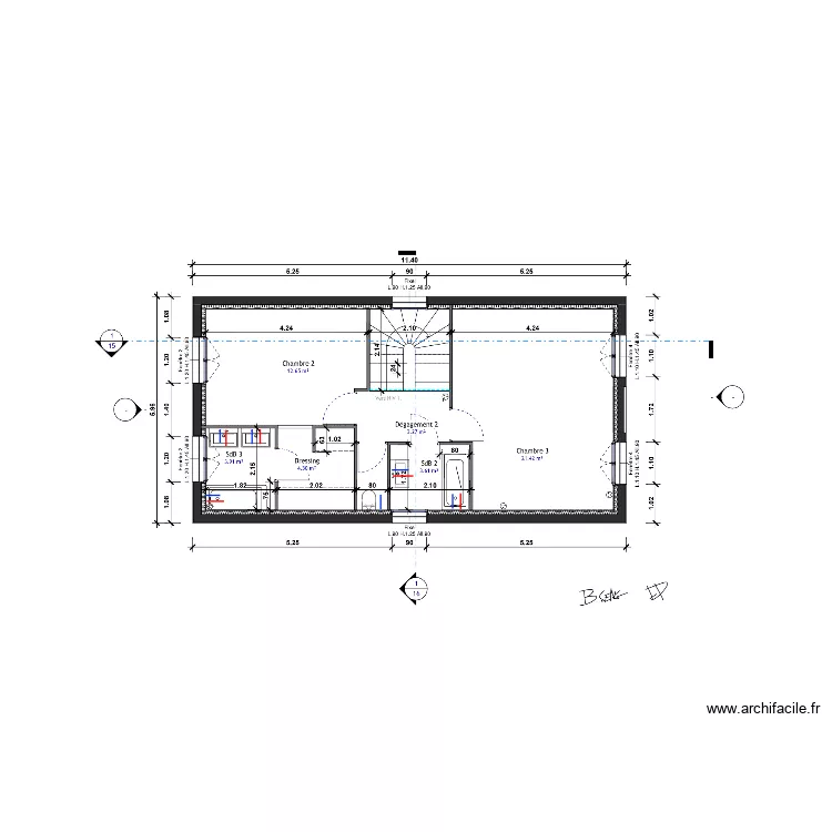 seng 2eme hydraulique. Plan de 