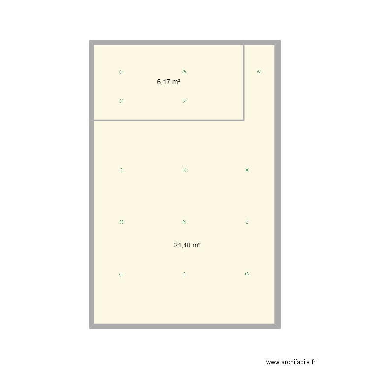 Spots Salon. Plan de 0 pièce et 0 m2