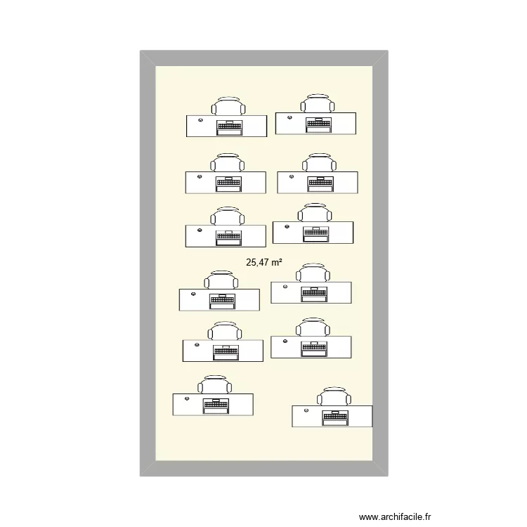Masterclass. Plan de 1 et 25 m² Masterclass. Plan de 1 et 25 m²