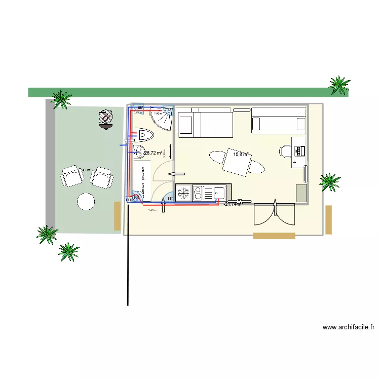 Kerg v 25 7 alim eau. Plan de 