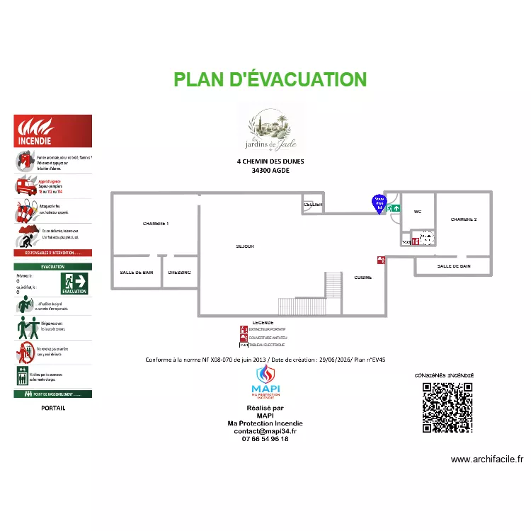 LES JARDINS DE JADE 22. Plan de LES JARDINS DE JADE 22. Plan de