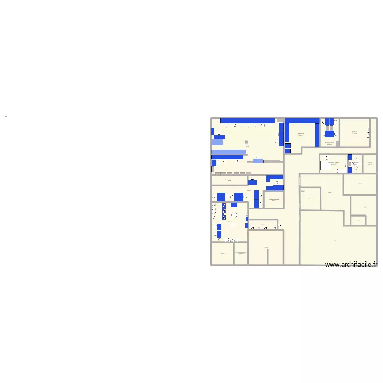 Fairstore accueil V2 avec 1/2 salle 12. Plan de 