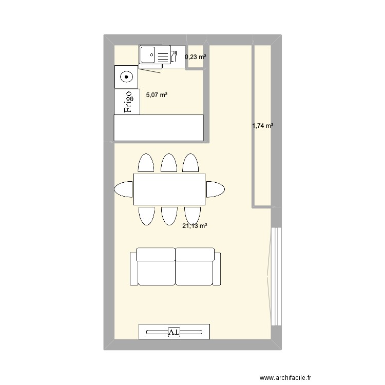Kleber. Plan de 0 pièce et 0 m2