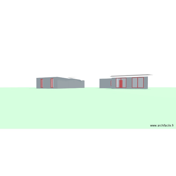 MAISON REDOUTE. Plan de 14 pièces et 146 m2