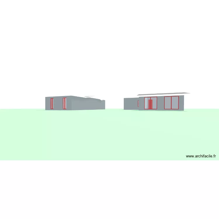 MAISON REDOUTE. Plan de 