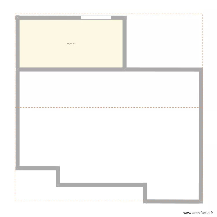 plan maison. Plan de 