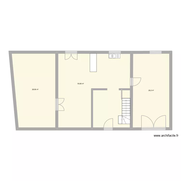PLAN 4. Plan de 3 Pièces et 106 m² PLAN 4. Plan de 3 Pièces et 106 m²