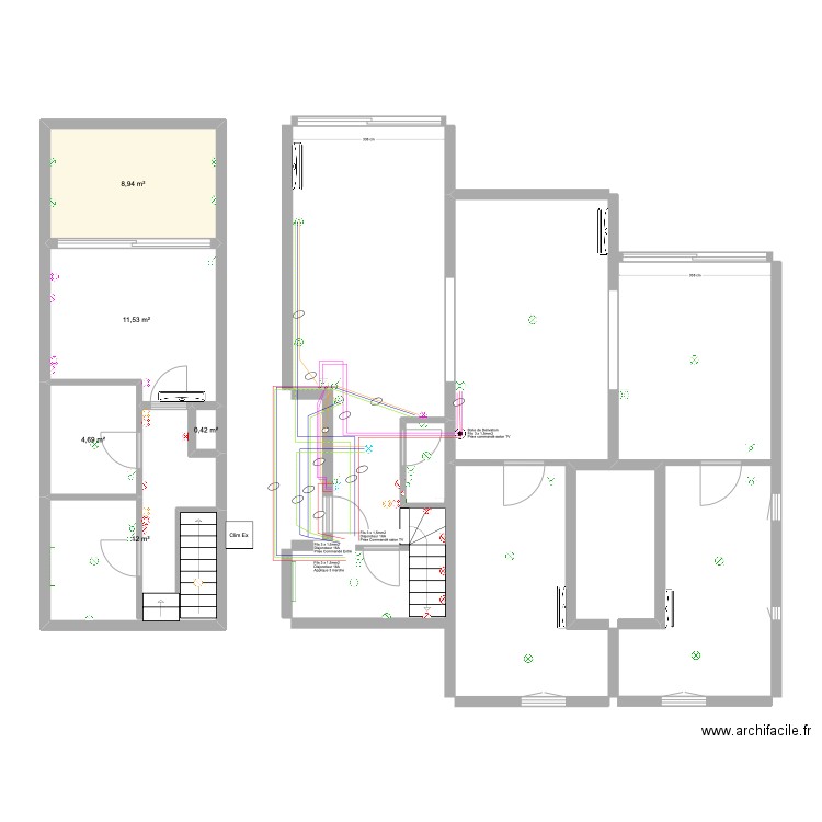 Cogo salon TV. Plan de 0 pièce et 0 m2