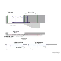 plan pose rail coulissant ma&ccedil;onneries 3 m 50 B