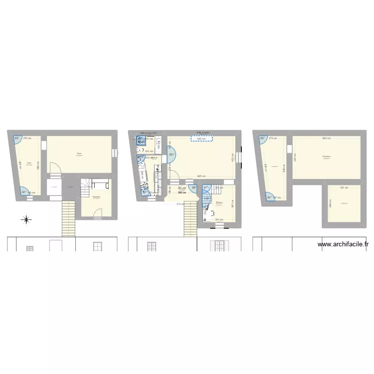 douvres1bis. Plan de 