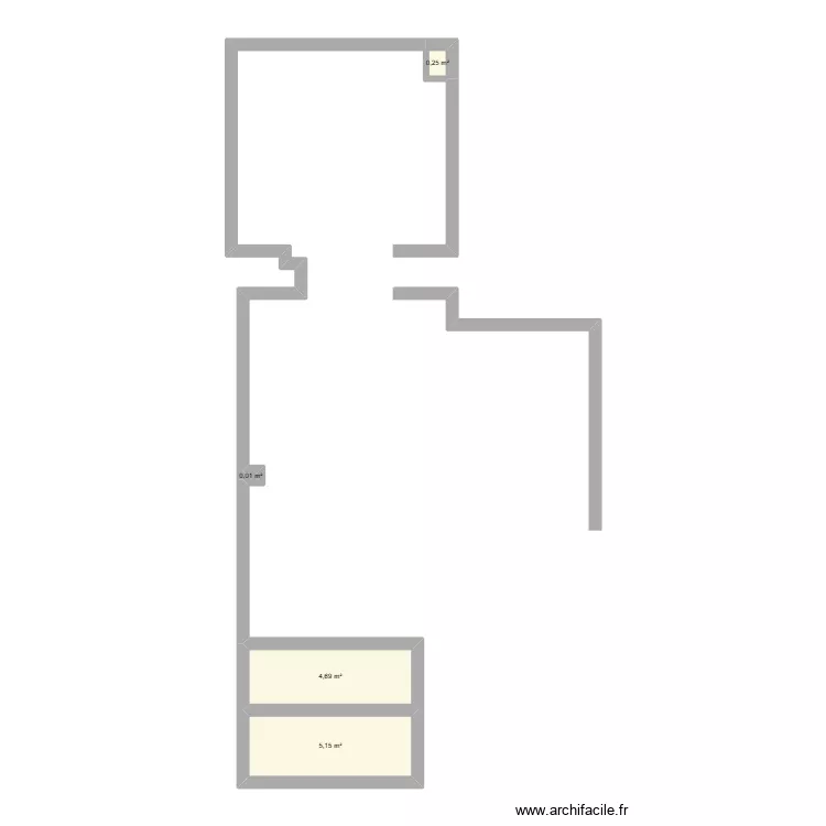 LRSY. Plan de 4 et 10 m² LRSY. Plan de 4 et 10 m²