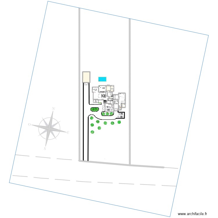 VERSION ROSE. Plan de 0 pièce et 0 m2