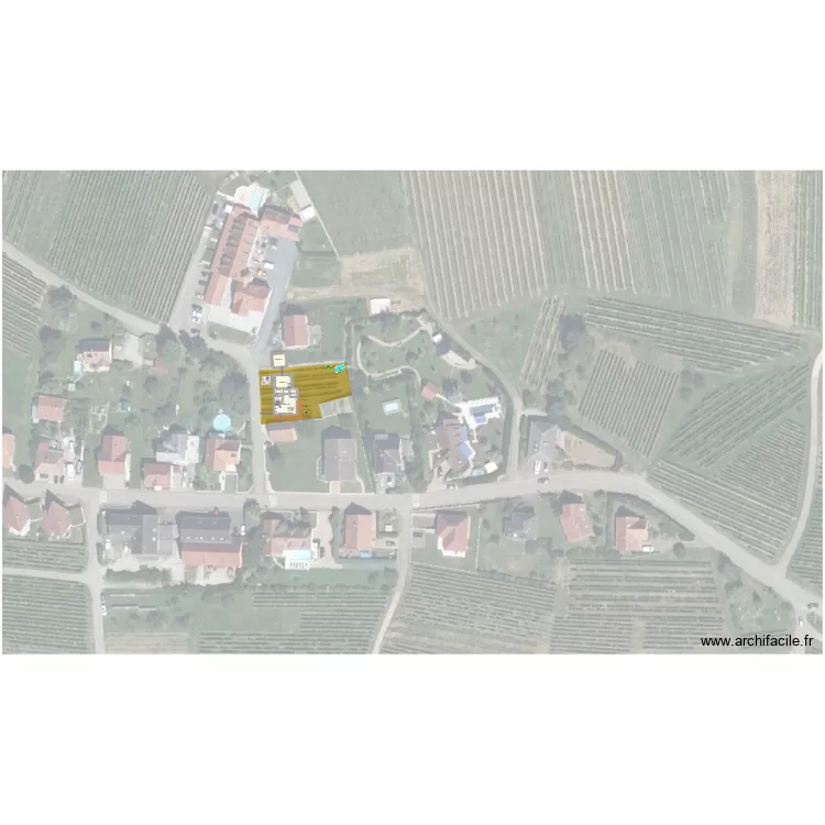 Heiligenstein &agrave; construire 2.1. Plan de 7  et 170 m²