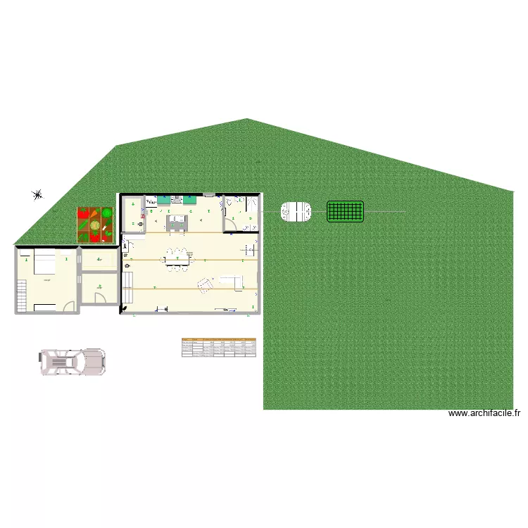 Chalet 2026-06-19 1385 chemin du trente sous. Plan de 4  et 125 m²