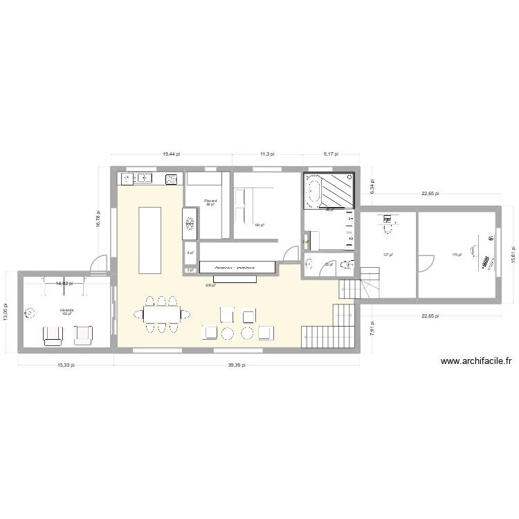 aigle2028_rdj. Plan de 0 pièce et 0 m2