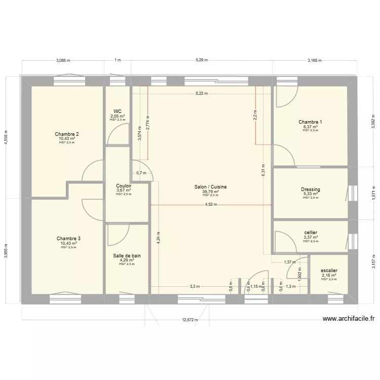 plan maison alex definitif. Plan de 11 pièces et 187 m² plan maison alex definitif. Plan de 11 pièces et 187 m²