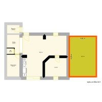 Plan RDC  avec extension
