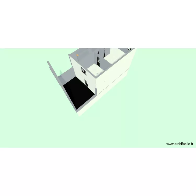 jourdan PLAN casa. Plan de 14  et 180 m²
