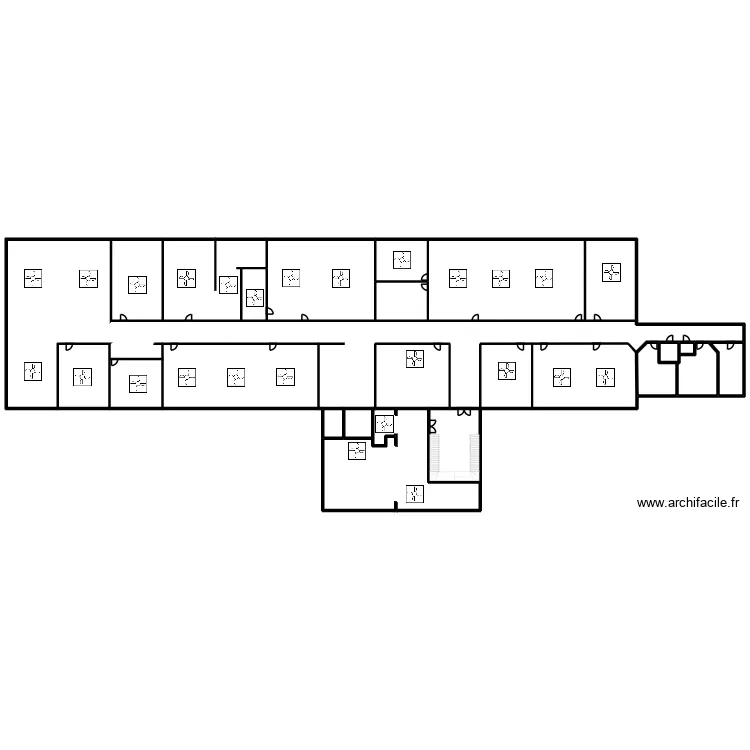 BAT 19 2E (CLIM). Plan de 21 et 3346 m² BAT 19 2E (CLIM). Plan de 21 et 3346 m²
