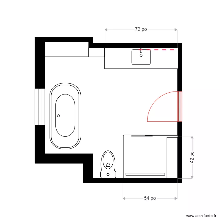 Lefr. Clo sdb 4. Plan de 
