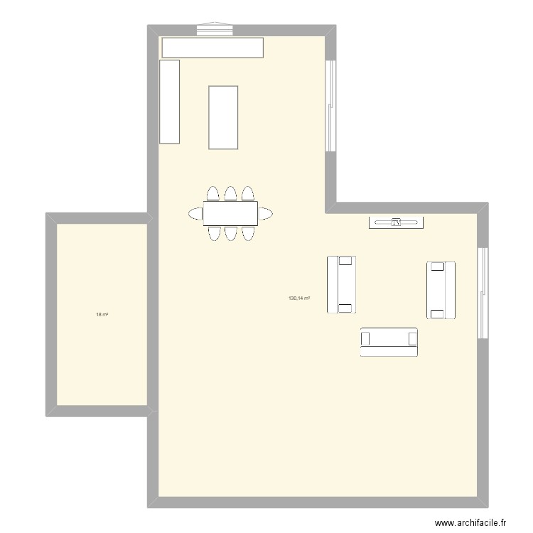 plan 2 . Plan de 0 pièce et 0 m2